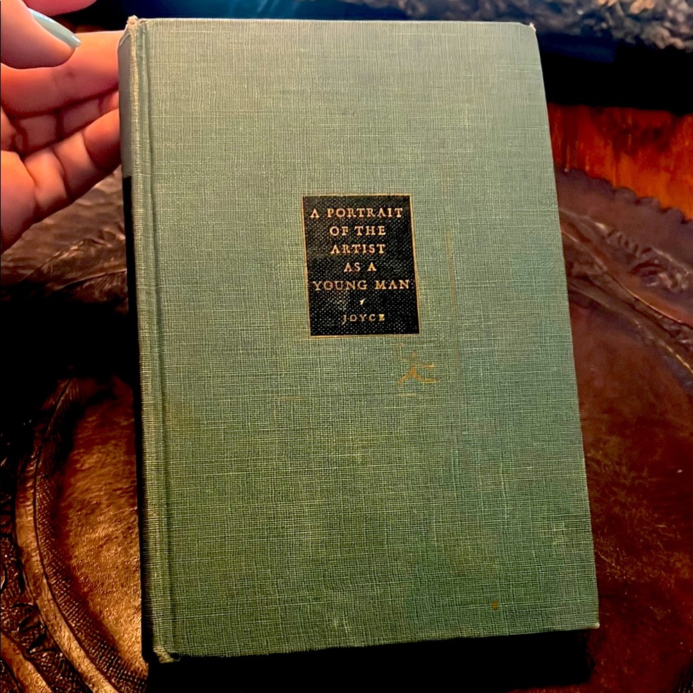 A Portrait of the Artist as a Young Man by James - Classic Hardcover Book